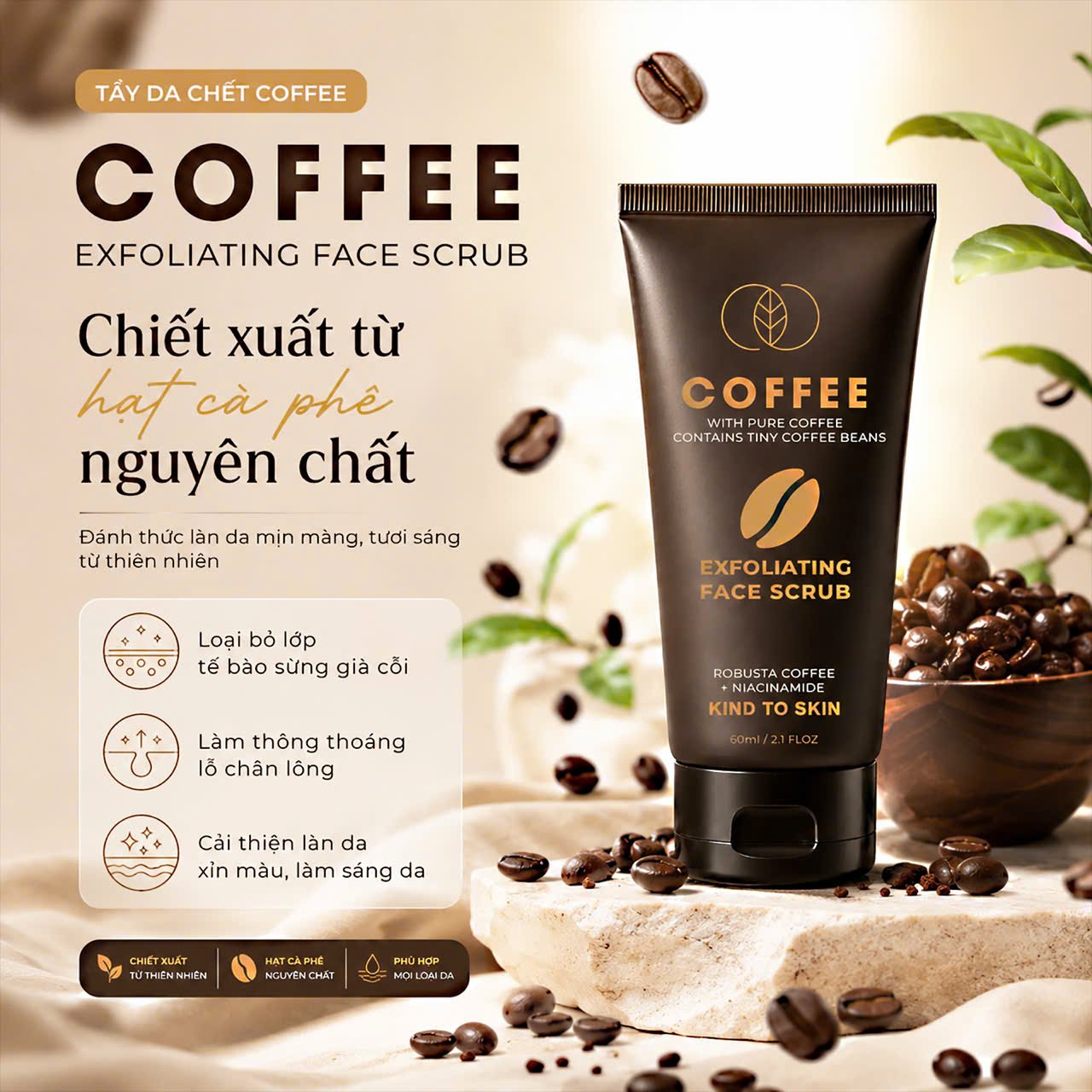 TẨY DA CHẾT DA MẶT_COFFEE